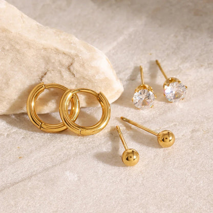 [ElanLuxe]Megan Diamond Earring Bundle