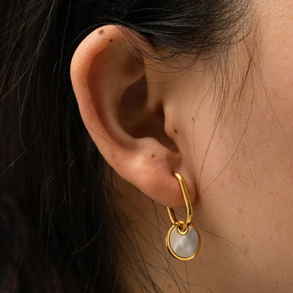 [ElanLuxe]Lora Gold Earrings