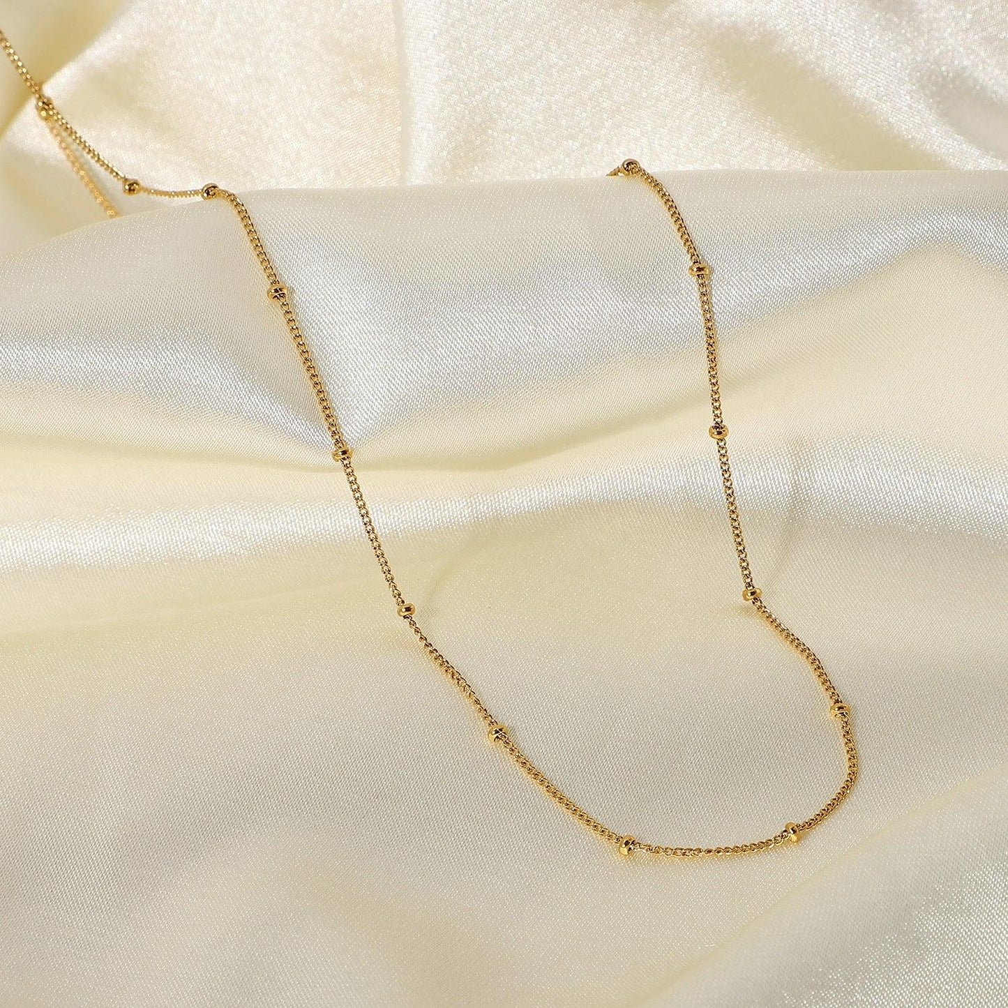 [ElanLuxe]Julia Gold Chain Necklace