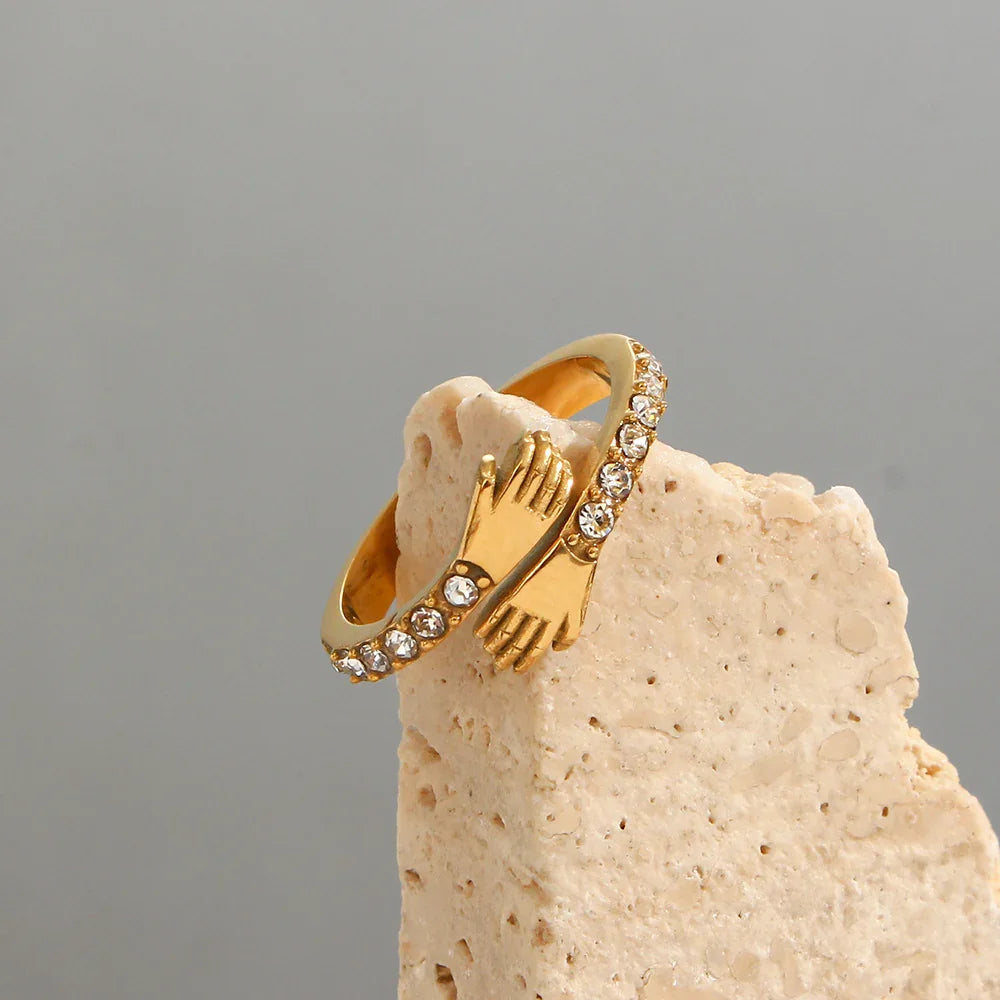 [ElanLuxe]Amaryllis Gold Ring