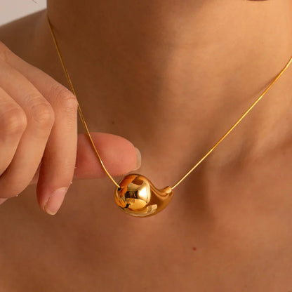 [ElanLuxe]Sandra Drop Necklace