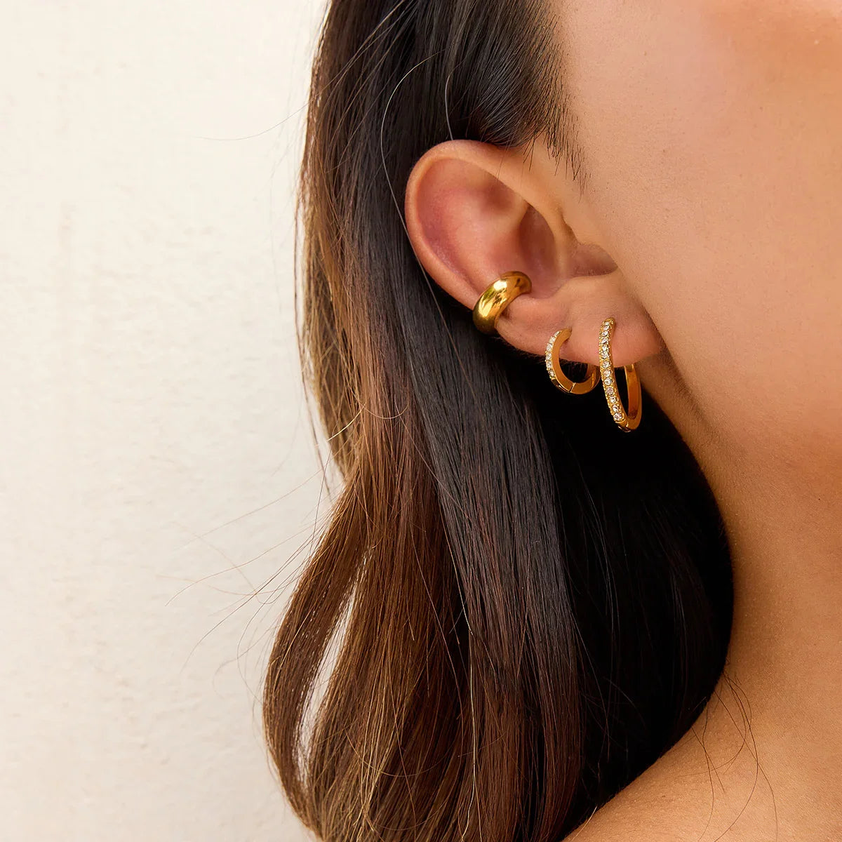 [ElanLuxe]Krisha Contemporary Hoop Bundle