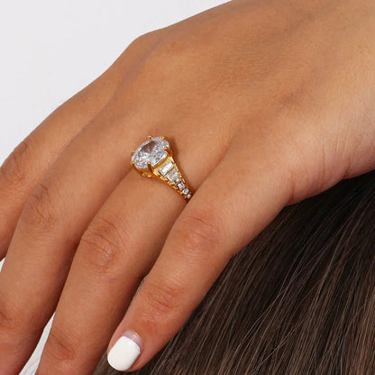 [ElanLuxe]Syllia Diamond Ring