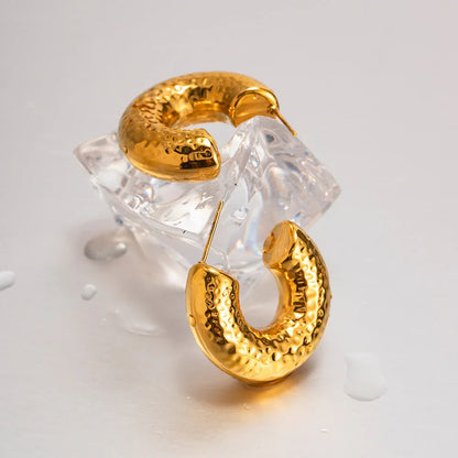 [ElanLuxe]Bethany Gold Earrings