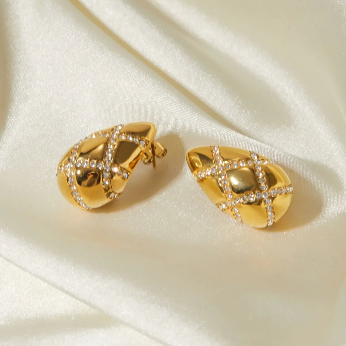 [ElanLuxe]Linnea Gold Earrings