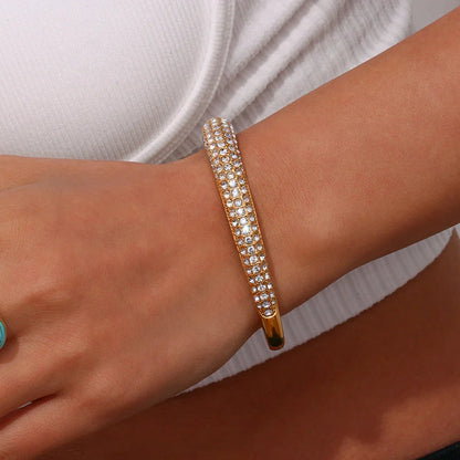 [ElanLuxe]Elara Diamond Bracelet