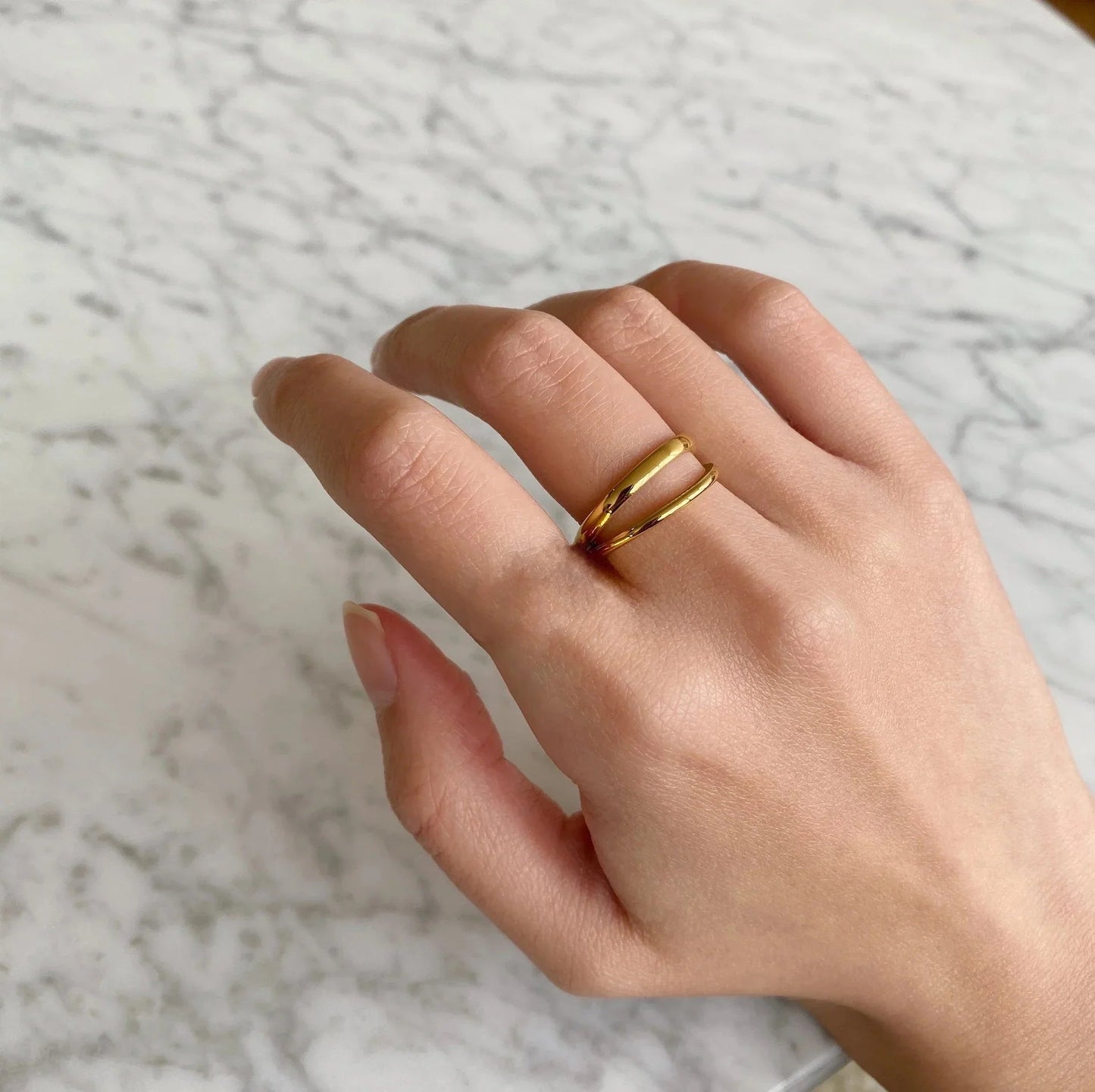 [ElanLuxe]Inspira Gold Ring
