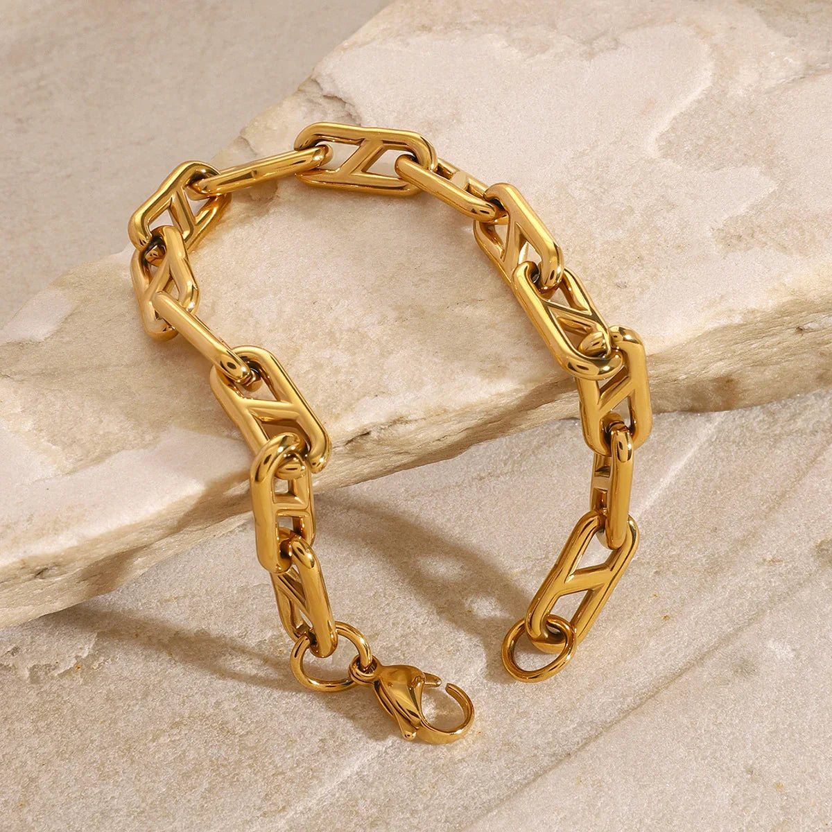 [ElanLuxe]Melissa Gold Chain Bracelet