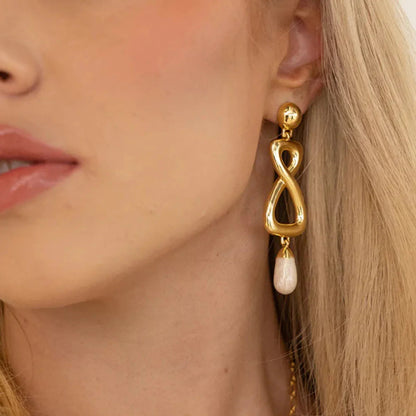 [ElanLuxe]Kaylee Freshwater Pearl Earrings