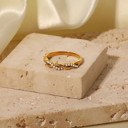 [ElanLuxe]Vivienne Freshwater Pearl Ring