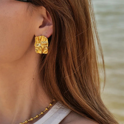 [ElanLuxe]Kaia Gold Earrings