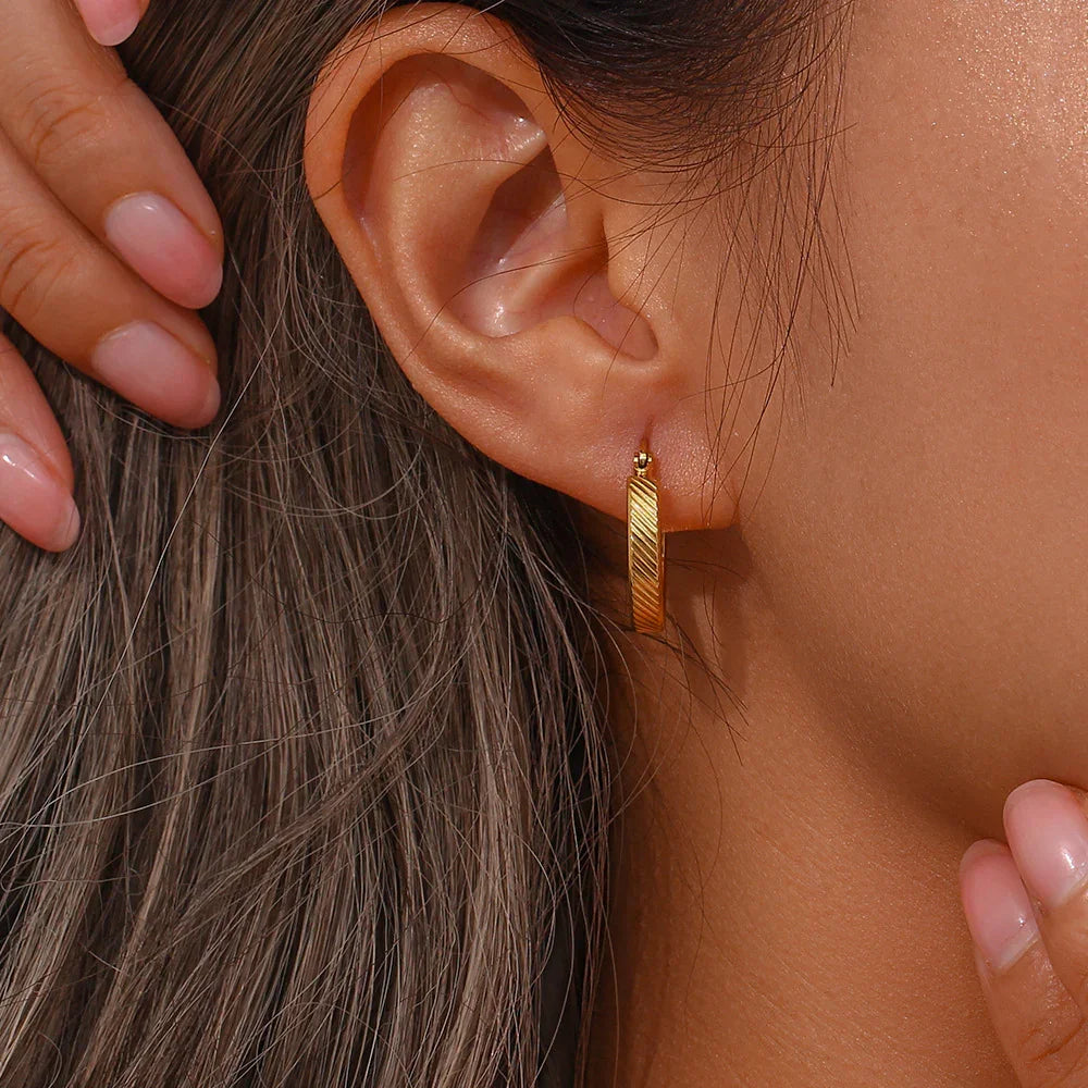 [ElanLuxe]Elanor Gold Earrings