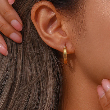 [ElanLuxe]Elanor Gold Earrings