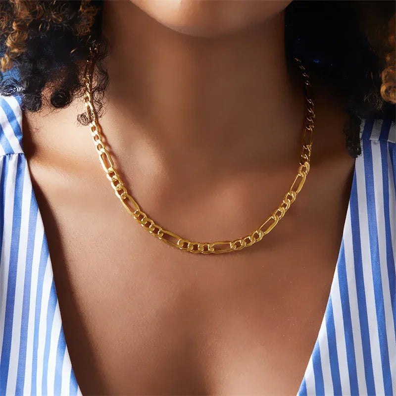 [ElanLuxe]Willow Gold Chain Necklace