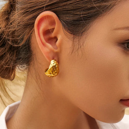 [ElanLuxe]Eira Gold Earrings