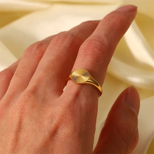 [ElanLuxe]Cyna Gold Ring