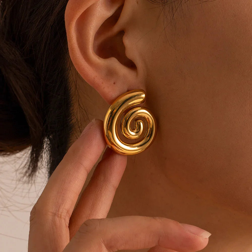 [ElanLuxe]Malibu Gold Earrings