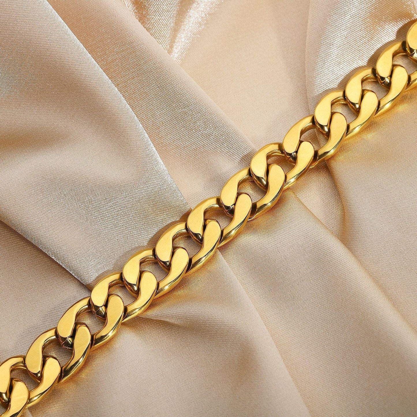 [ElanLuxe]Kayle Gold Chain Bracelet