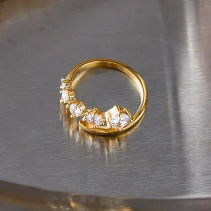 [ElanLuxe]Caelina Diamond Ring
