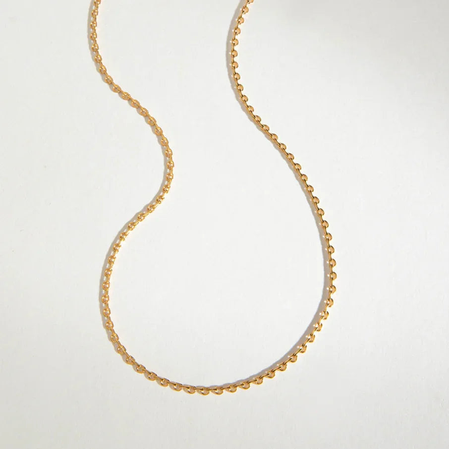 [ElanLuxe]Loraine Gold Chain Necklace