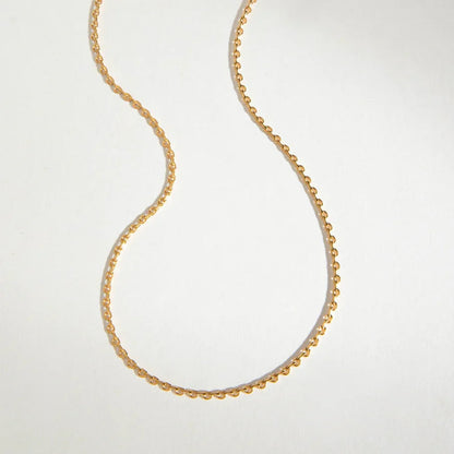 [ElanLuxe]Loraine Gold Chain Necklace