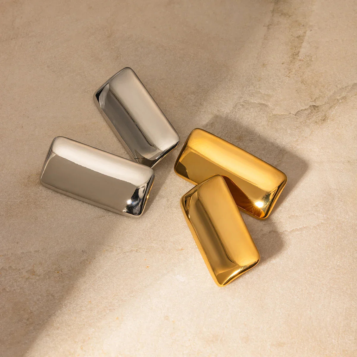 [ElanLuxe]Willia Gold Earrings