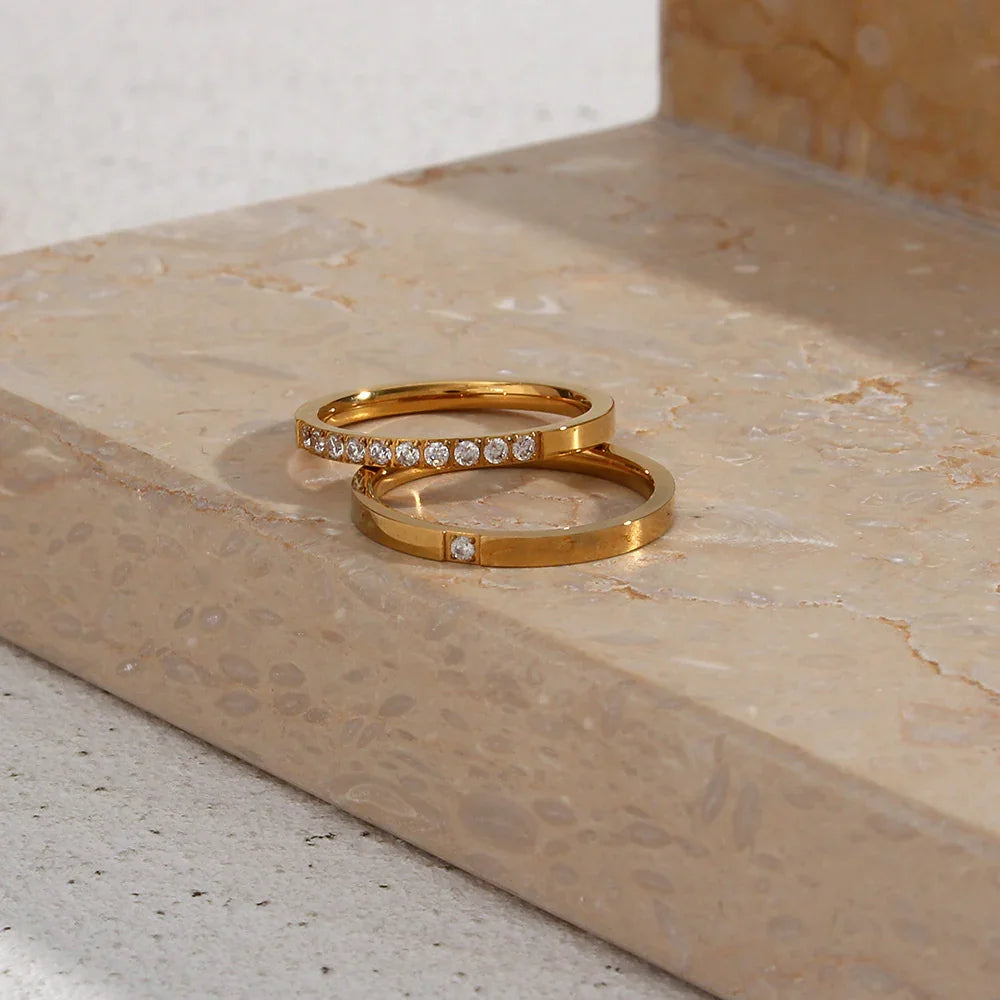 [ElanLuxe]Sage Gold Ring
