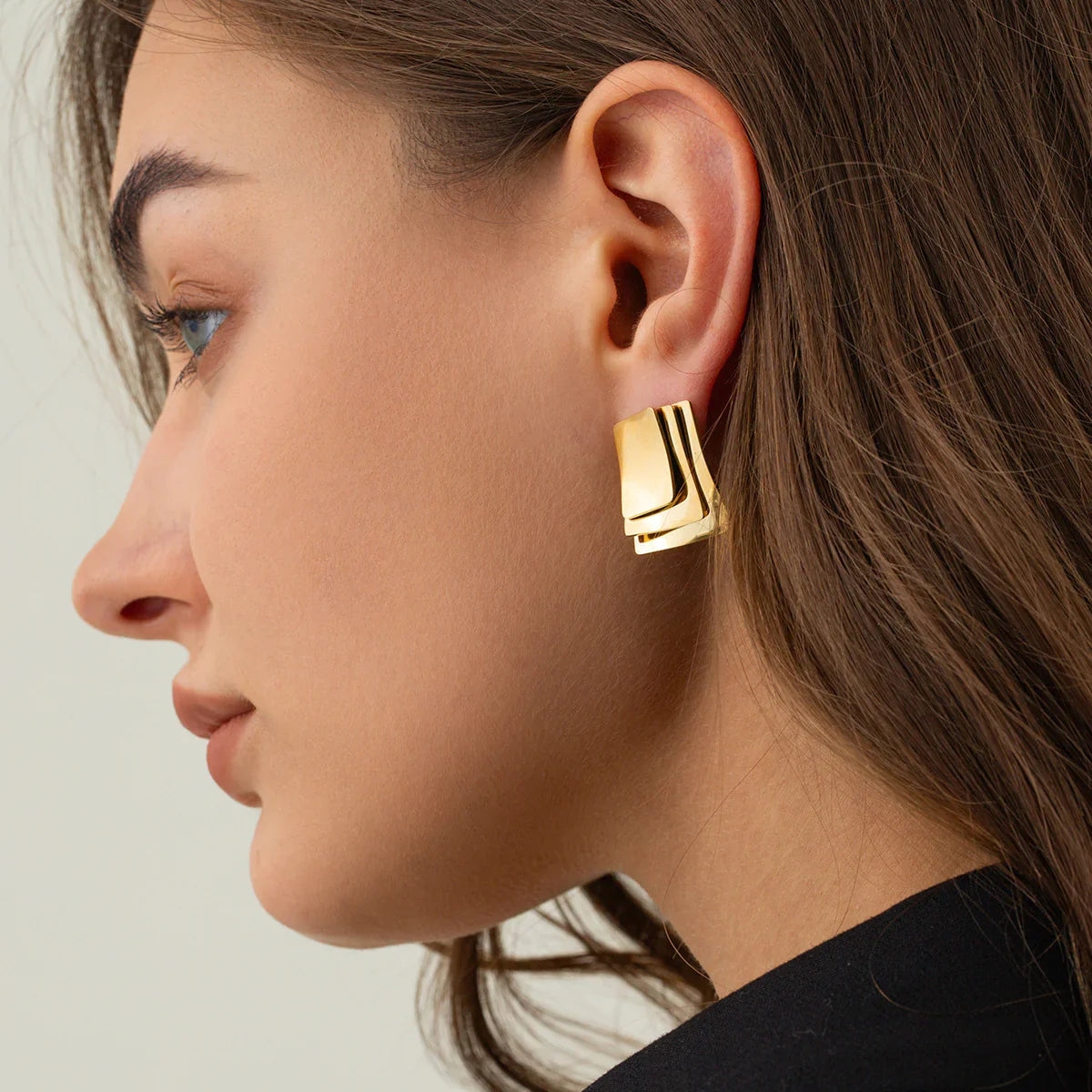 [ElanLuxe]Hettie Gold Earrings