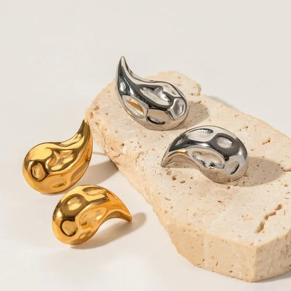 [ElanLuxe]Raven Vintage Teardrop Earrings