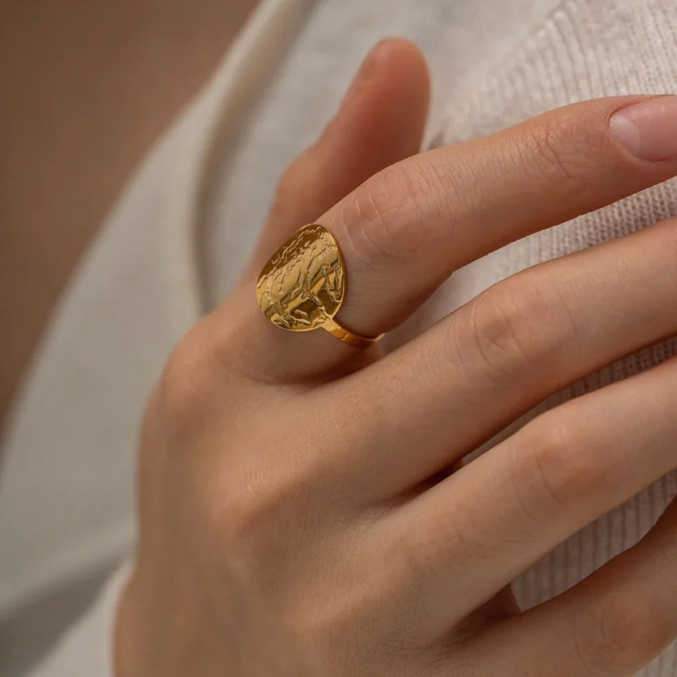 [ElanLuxe]Faye Gold Ring