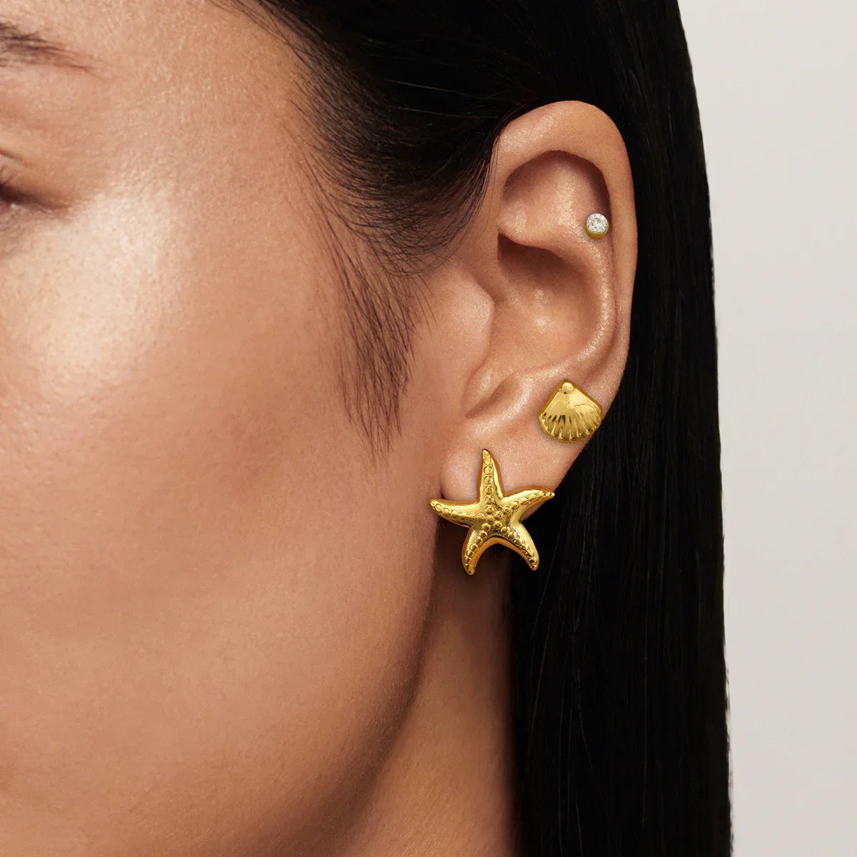 [ElanLuxe]Arielle Ocean-Inspired Earring Bundle