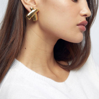 [ElanLuxe]Catarina Gold Earrings