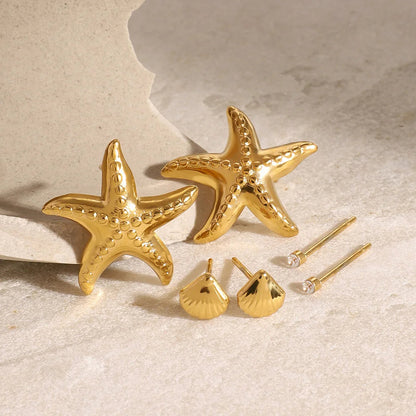 [ElanLuxe]Arielle Ocean-Inspired Earring Bundle