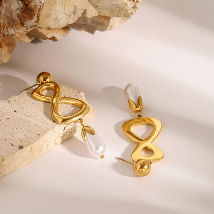 [ElanLuxe]Kaylee Freshwater Pearl Earrings