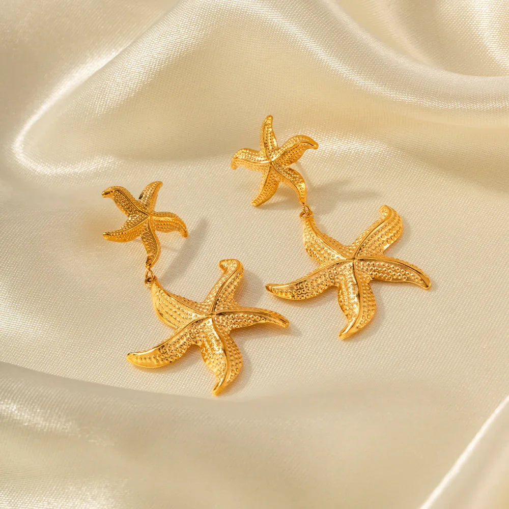 [ElanLuxe]Moana Gold Earrings