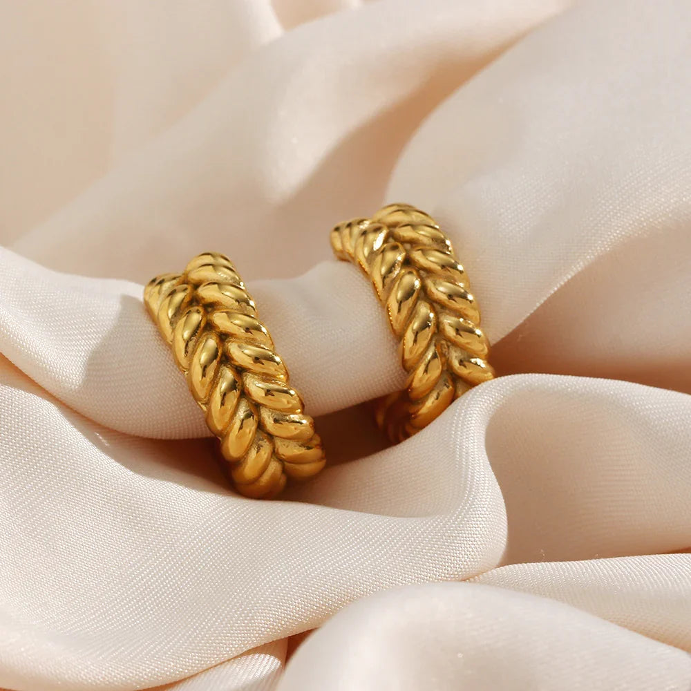 [ElanLuxe]Arabella Braid Earrings