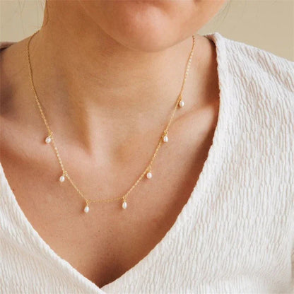 [ElanLuxe]Freeda Freshwater Pearl Necklace
