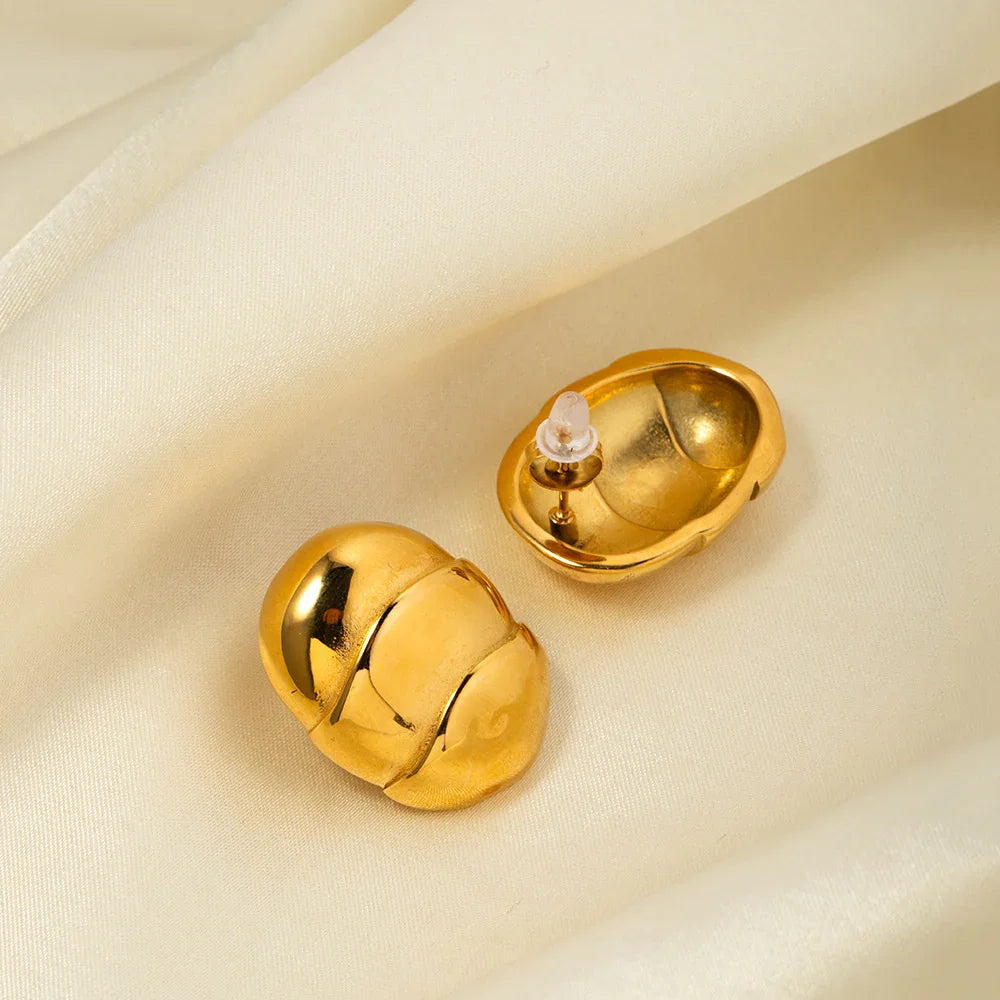 [ElanLuxe]Willa Gold Earrings