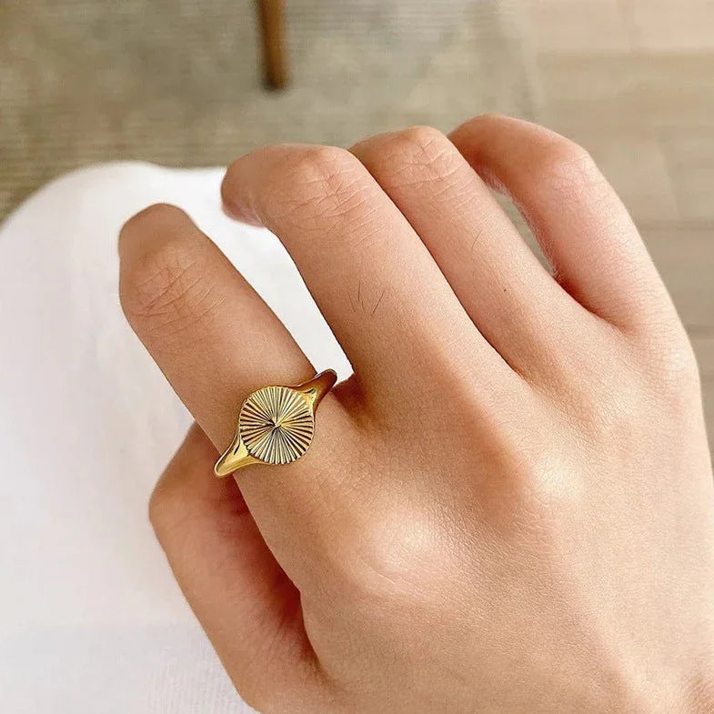 [ElanLuxe]Cyna Gold Ring