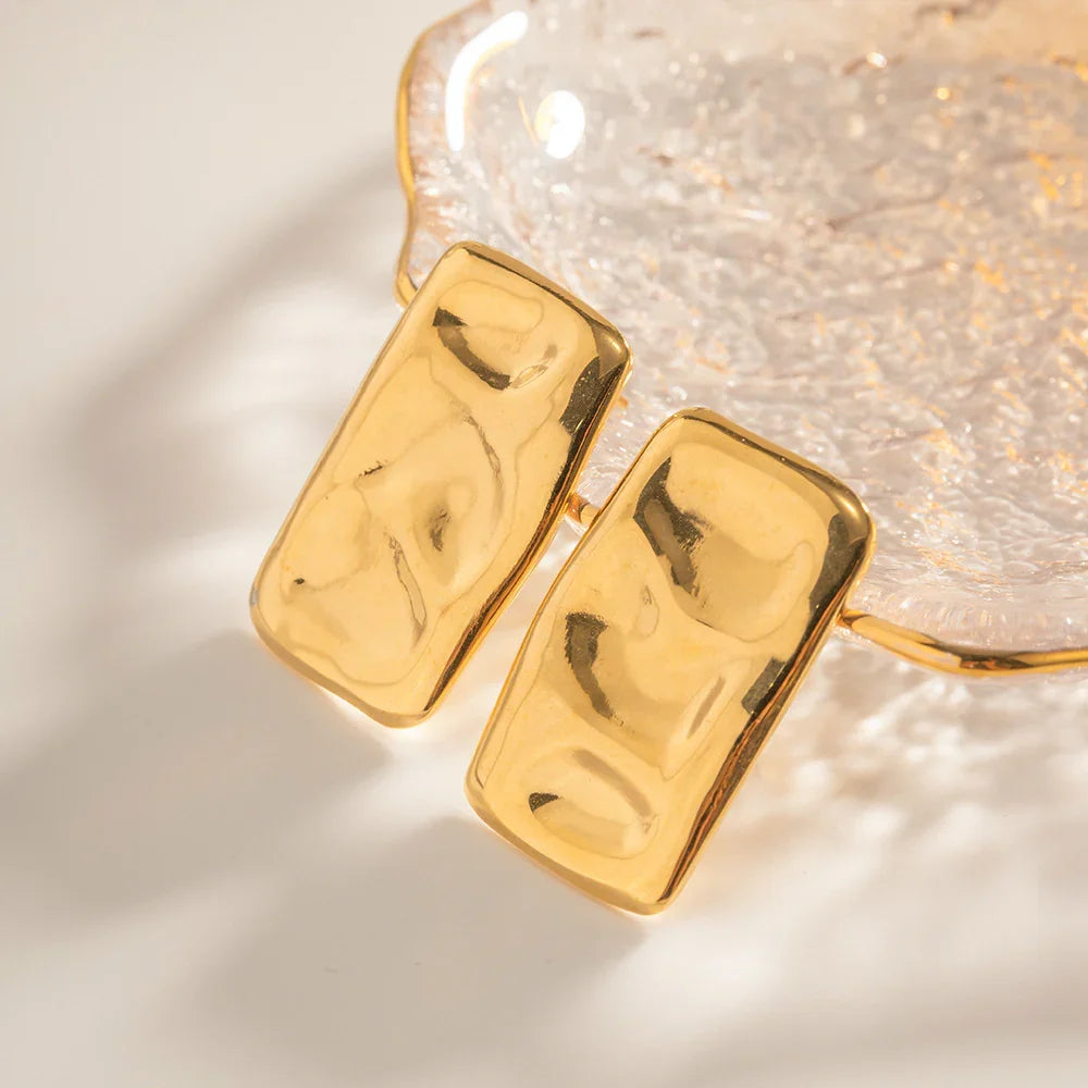 [ElanLuxe]Geraldine Gold Earrings