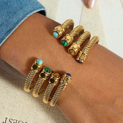 [ElanLuxe]Thea Gold Bracelet