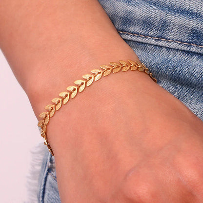 [ElanLuxe]Madeline Gold Bracelet