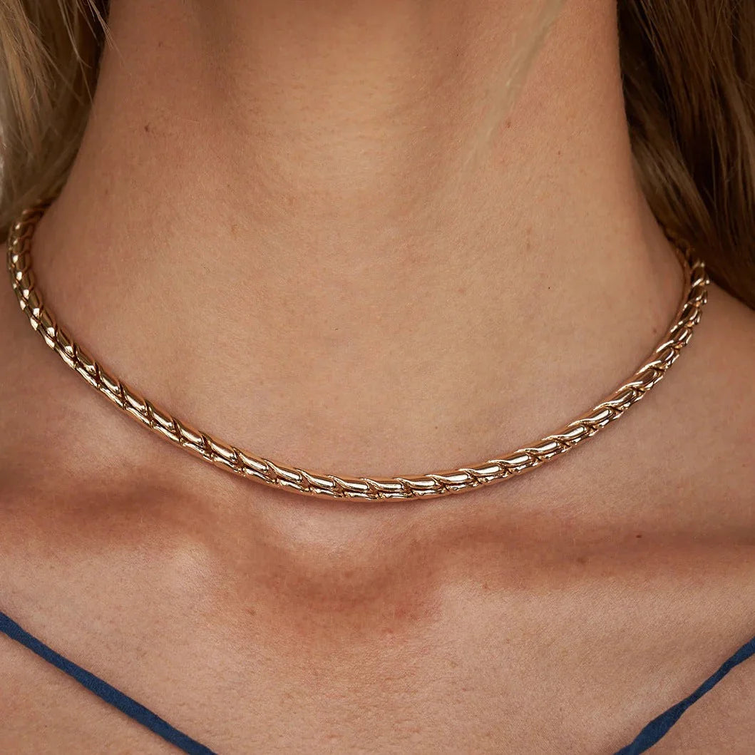 [ElanLuxe]Mirabella Gold Necklace