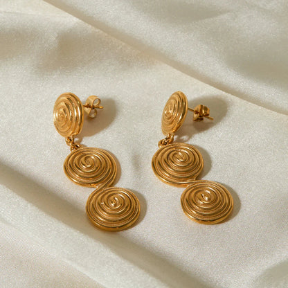 [ElanLuxe]Marielle Gold Earrings