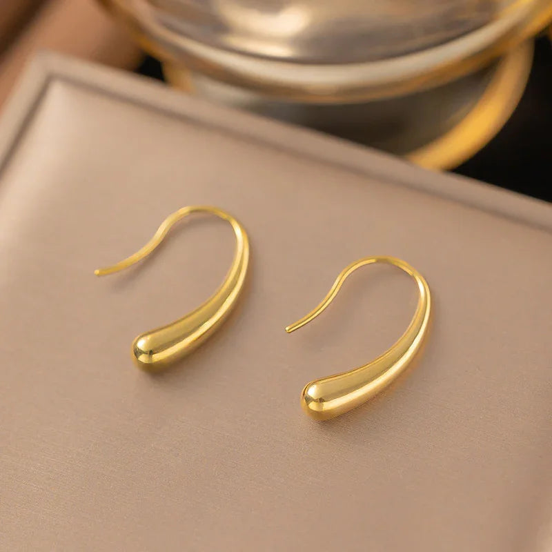 [ElanLuxe]Tina Gold Earrings