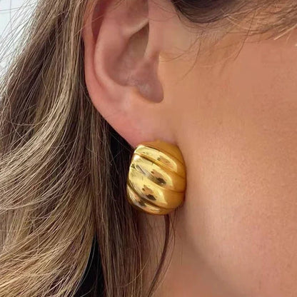 [ElanLuxe]Kelsey Gold Earrings