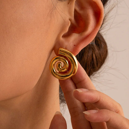 [ElanLuxe]Malibu Gold Earrings