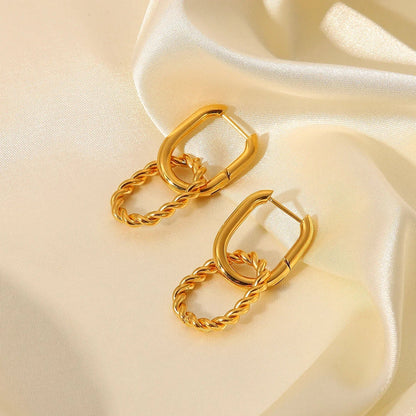 [ElanLuxe]Skadi Gold Earrings