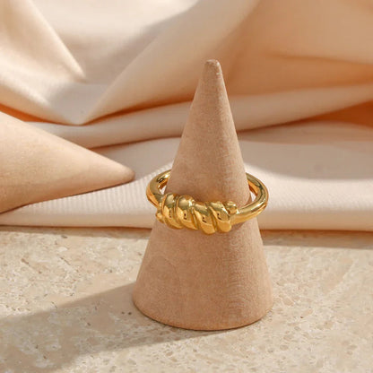 [ElanLuxe]Lacrima Gold Ring