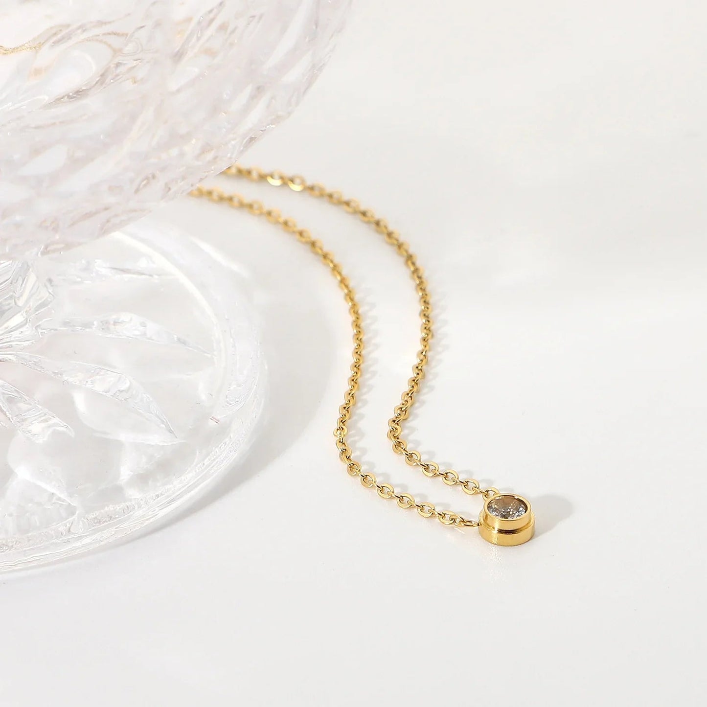 [ElanLuxe]Kira Gold Necklace